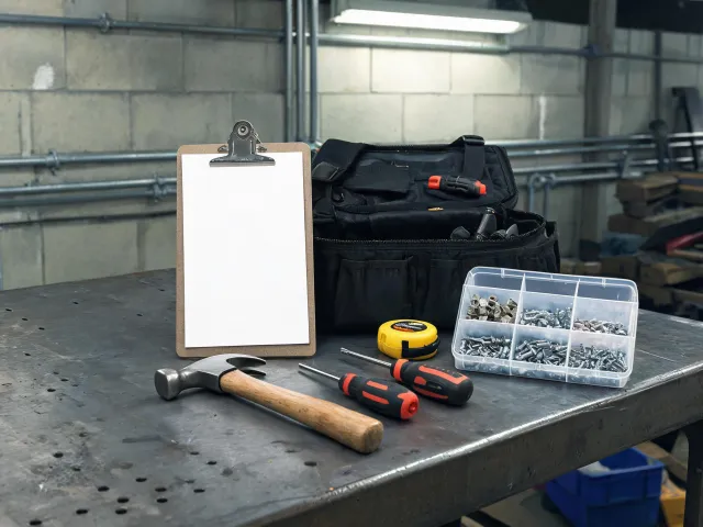 Utility maintenance tool kit
